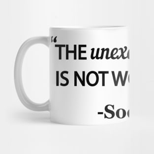 Unexamined Life Mug